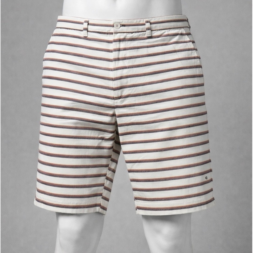 NWT Tommy Hilfiger Striped Shorts 9" Flat Front Men's Size 42